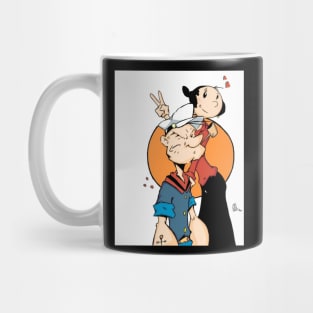 POPEYE THE SAILOR MAN AND OLIVE OIL Mug